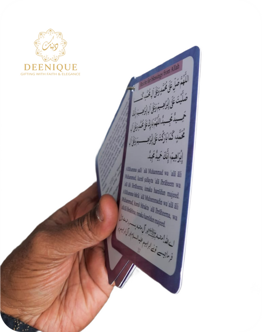 Urdu & English - Morning & Evening Azkaar Dua Cards