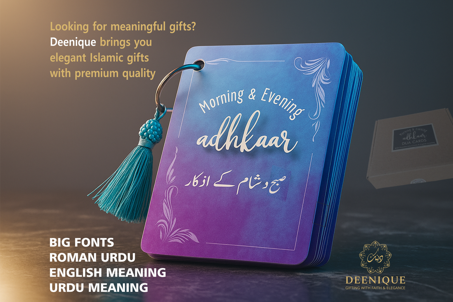 Morning & Evening Azkaar Dua Cards